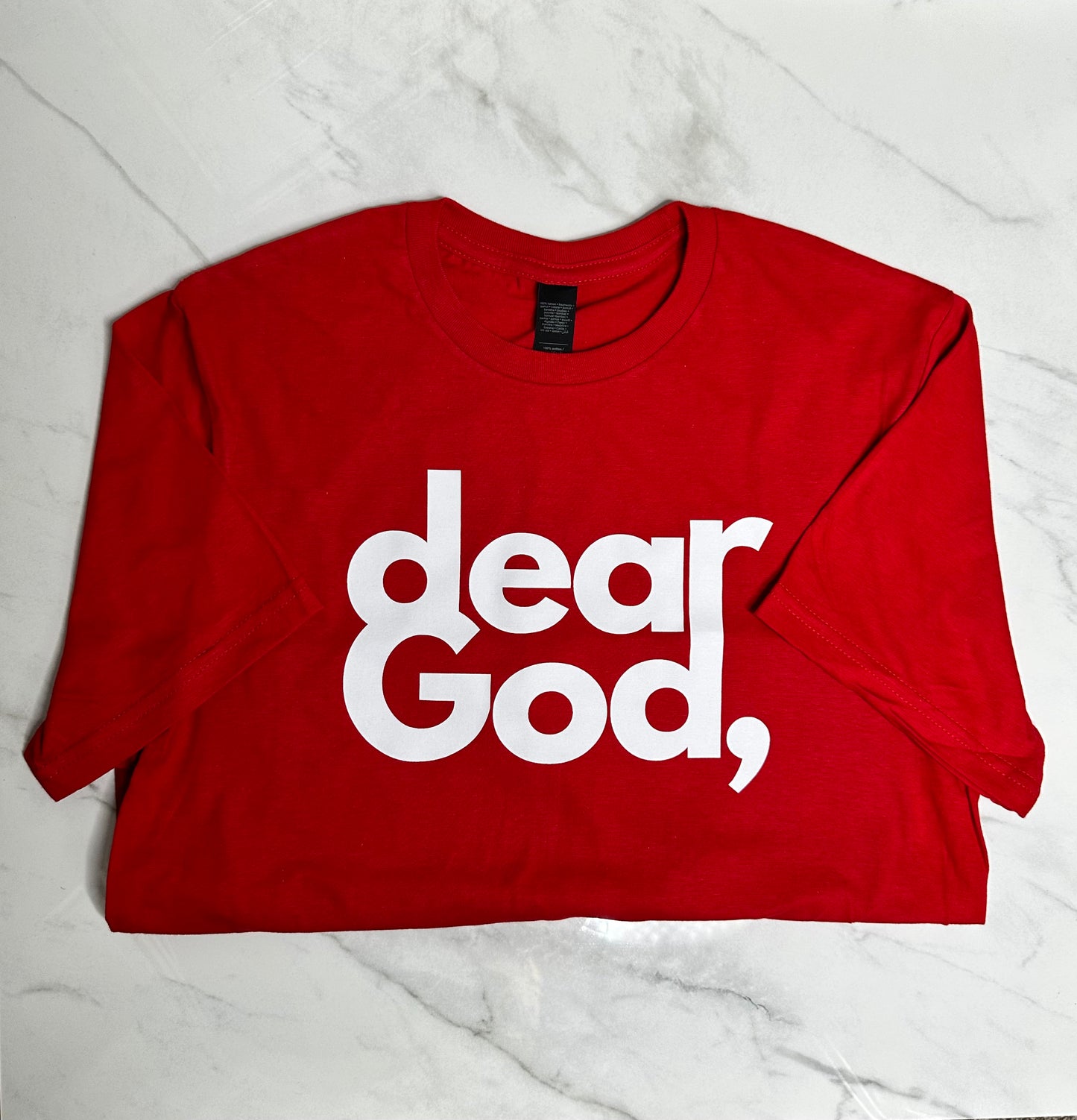 Short Sleeve Dear God,